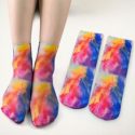 2pairs Graphic Print Socks