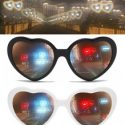 2pairs Heart Frame Sunglasses