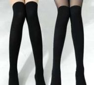 2pairs Plain Stockings