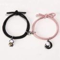 2pcs Astronaut Decor Rope Bracelet