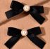 2pcs Bow Knot Decor Hair Clip