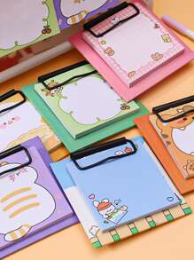 2pcs Cartoon Graphic Random Sticky Note