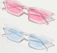 2pcs Cat Eye Sunglasses