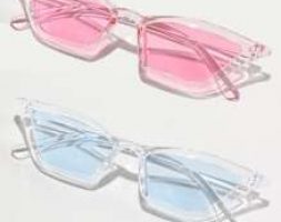 2pcs Cat Eye Sunglasses