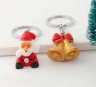 2pcs Christmas Pendant Keychain