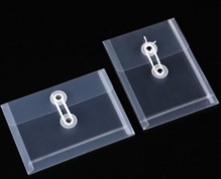 2pcs Clear File Pocket