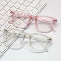 2pcs Clear Frame Eyeglasses