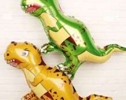 2pcs Dinosaur Shaped Balloon