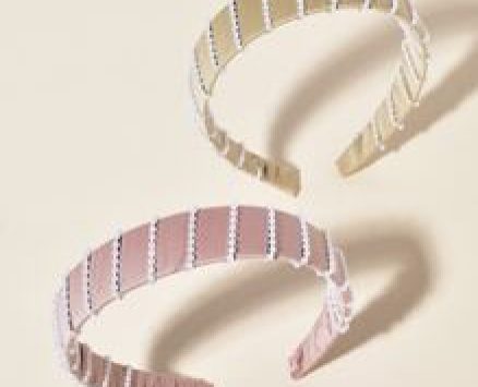 2pcs Faux Pearl Headband