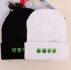 2pcs Frog Embroidery Beanie