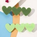 2pcs Heart Hair Clip