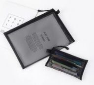 2pcs Mesh Pencil Bag