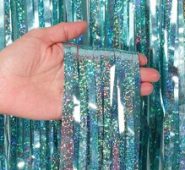 2pcs Metallic Foil Streamers