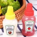 2pcs Mini Sauce Squeeze Bottle