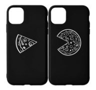 2pcs Pizza Pattern iPhone Case