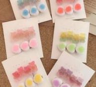 2pcs Random Bear Hair Clip