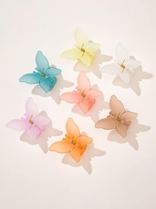 2pcs Random Butterfly Hair Claw