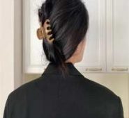 2pcs Random Simple Hair Claw