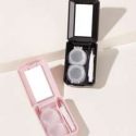 2pcs Solid Contact Lens Case Set