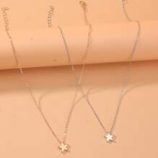 2pcs Star Decor Chain Necklace