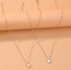 2pcs Star Decor Chain Necklace