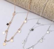 2pcs Star Tassel Necklace