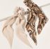 2pcs Vintage Crumpled Scrunchie Scarf