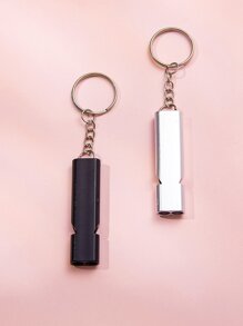 2pcs Whistle Charm Keychain