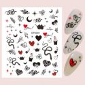 2sheet Snakeskin Nail Art Sticker