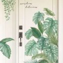 2sheets Plants Pattern Wall Sticker