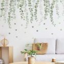 2sheets Plants Pattern Wall Sticker