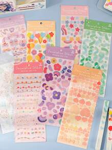 2sheets Random Pattern Sticker