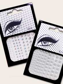 2sheets Rhinestone Eye Tattoo Sticker