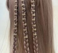 30pcs Hollow Out Hair Ring