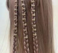 30pcs Hollow Out Hair Ring