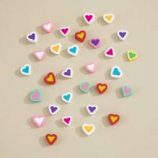 30pcs Random Heart DIY Jewelry Accessory