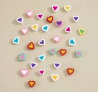 30pcs Random Heart DIY Jewelry Accessory