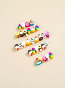 30pcs Random Ice Cream DIY Jewelry Accessory