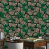 3D Stone Pattern Wall Sticker