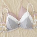 3pack Ribbed Triangle Bra Set