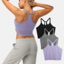 3pack Solid Sports Bra