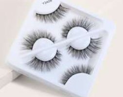 3pairs Curly Long Fake Eyelashes
