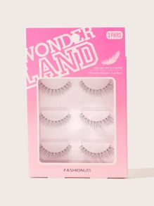 3pairs False Eyelashes