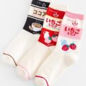 3pairs Fruit Pattern Socks