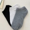 3pairs Simple Ankle Socks