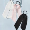 3pcs Bow Knot Decor Hair Tie