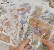 3pcs Cartoon Graphic Random Sticker