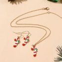 3pcs Christmas Decor Jewelry Set