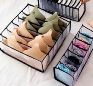 3pcs Foldable Underwear Storage Box