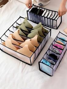 3pcs Foldable Underwear Storage Box